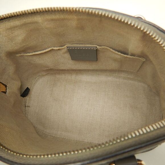 GUCCI Authentic Gray Leather Bag - Picture 8 of 10